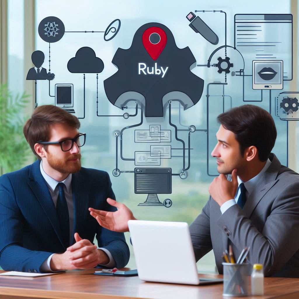 Illustration for Terrabase Ruby on Rails Consultancy