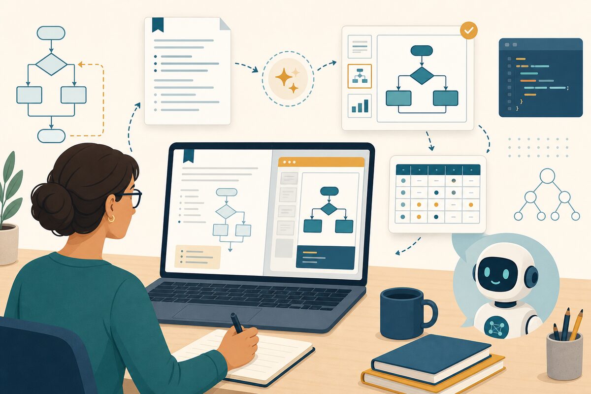 Illustration for Using Agentic AI To Create And Refine Teaching Resources