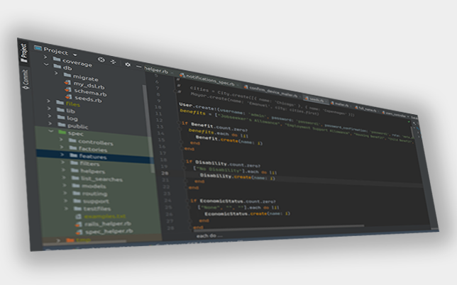 Coding Screenshot