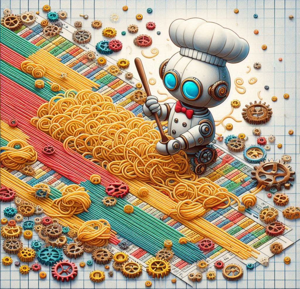 Spreadsheet Spaghetti - Terrabase blog on coding and tech